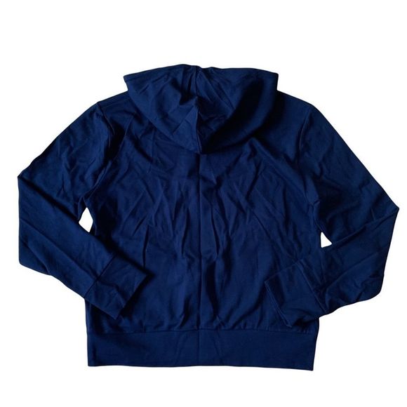 New Navy Zara Zip-Up Jacket Size Small - Picture 4 of 8